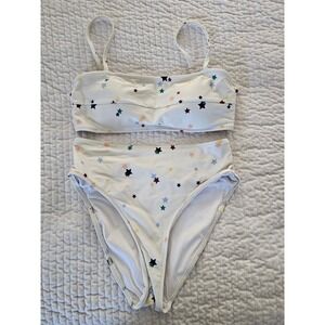 Summersalt The Oasis Bikini Scattered Stars Pattern Size 4